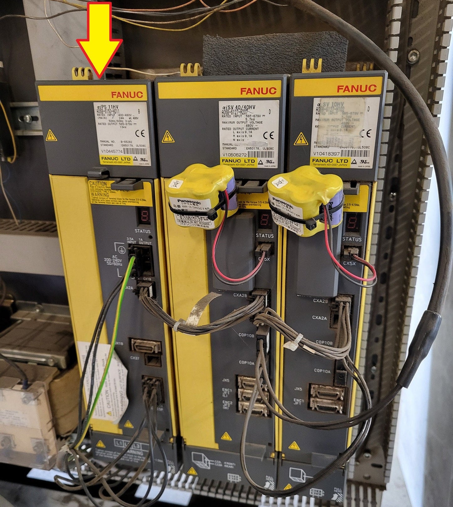 A06B-6150-H011, 13 kW power supply, Fanuc