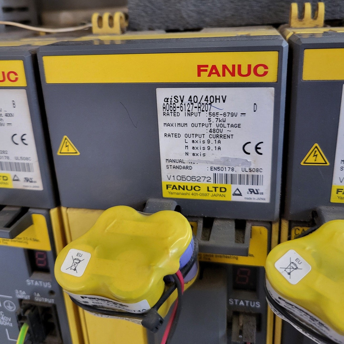 A06B-6127-H207, servo drive, Fanuc