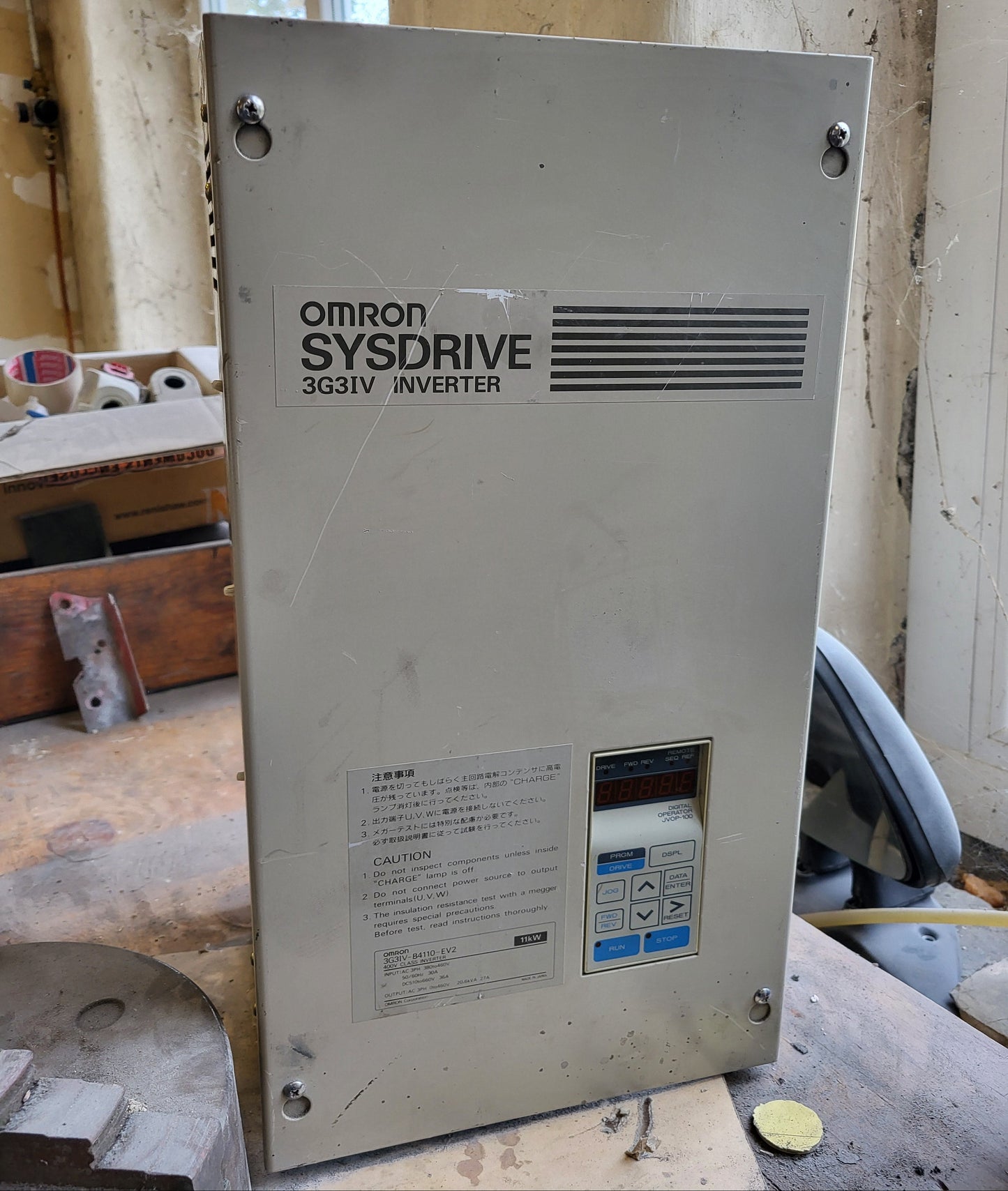 3G3IV-B4110-EV2, Sysdrive, Omron-Wechselrichter, 27 A, 20,6 kVA
