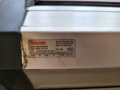 BKK 15-115, golyósorsós lineáris egység, Rextoth