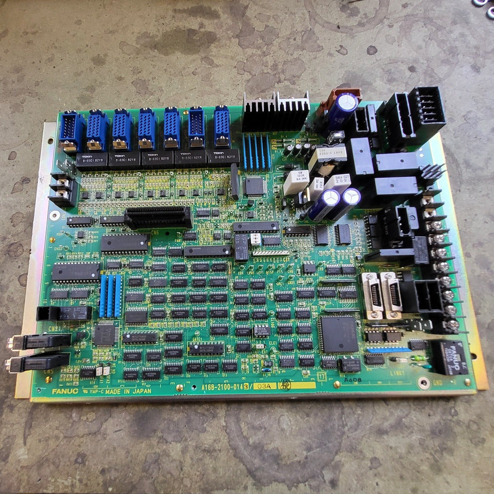 A16B-2100-0143/03A kártya, CO2 lézer oszcillátorhoz, Fanuc