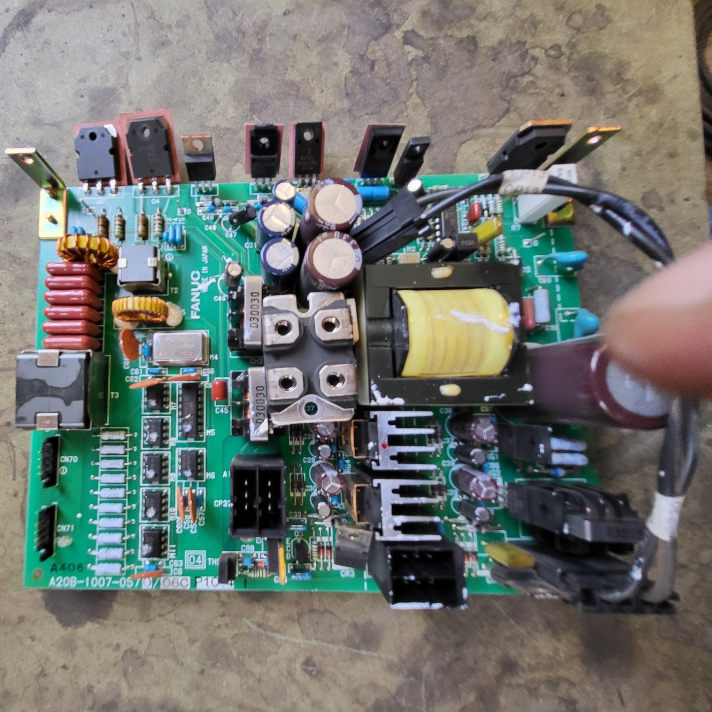 A20B-1007-0570/06C, laserbesturingsprintplaat, Fanuc