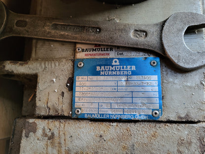 GNAFF 112 MV, Baumüller, DC-Servo, Spindelmotor, 11,2-11,2-7,3kW