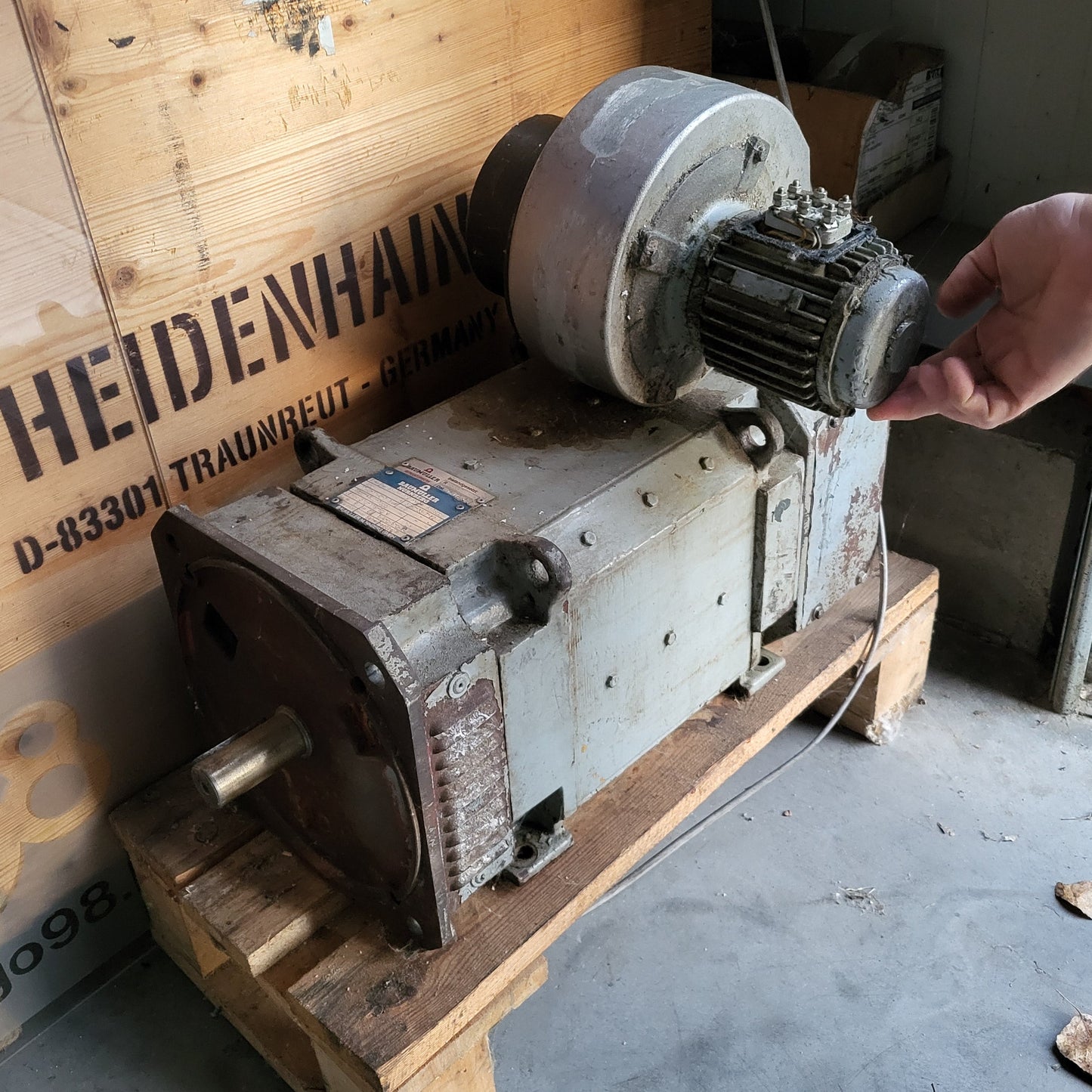 GNAFF 112 MV, Baumüller, DC-Servo, Spindelmotor, 11,2-11,2-7,3kW