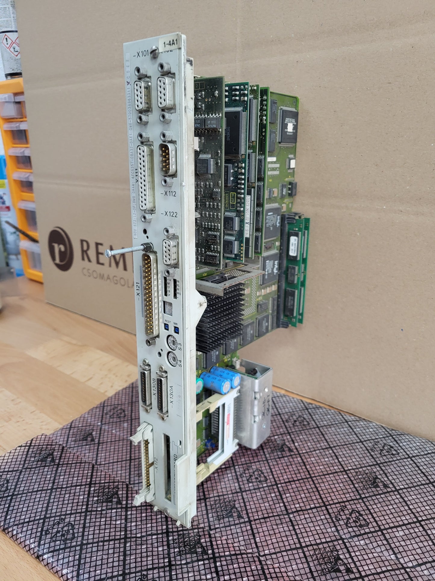 6FC5357-0BA32-0AE1, NCU 573 control card, SINUMERIK 840D, Siemens