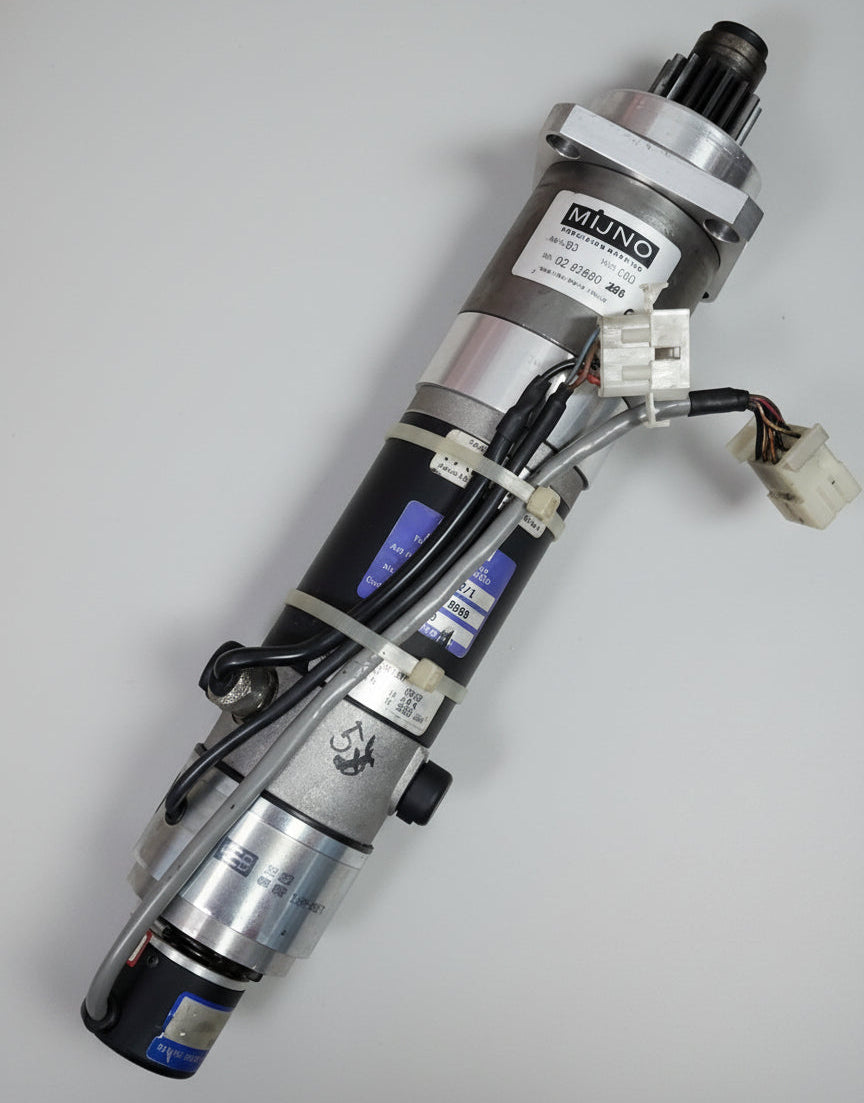 RX120LR1207 Parvex márkájú, DC szervo motor (+ Mijno gear), 0.285Nm