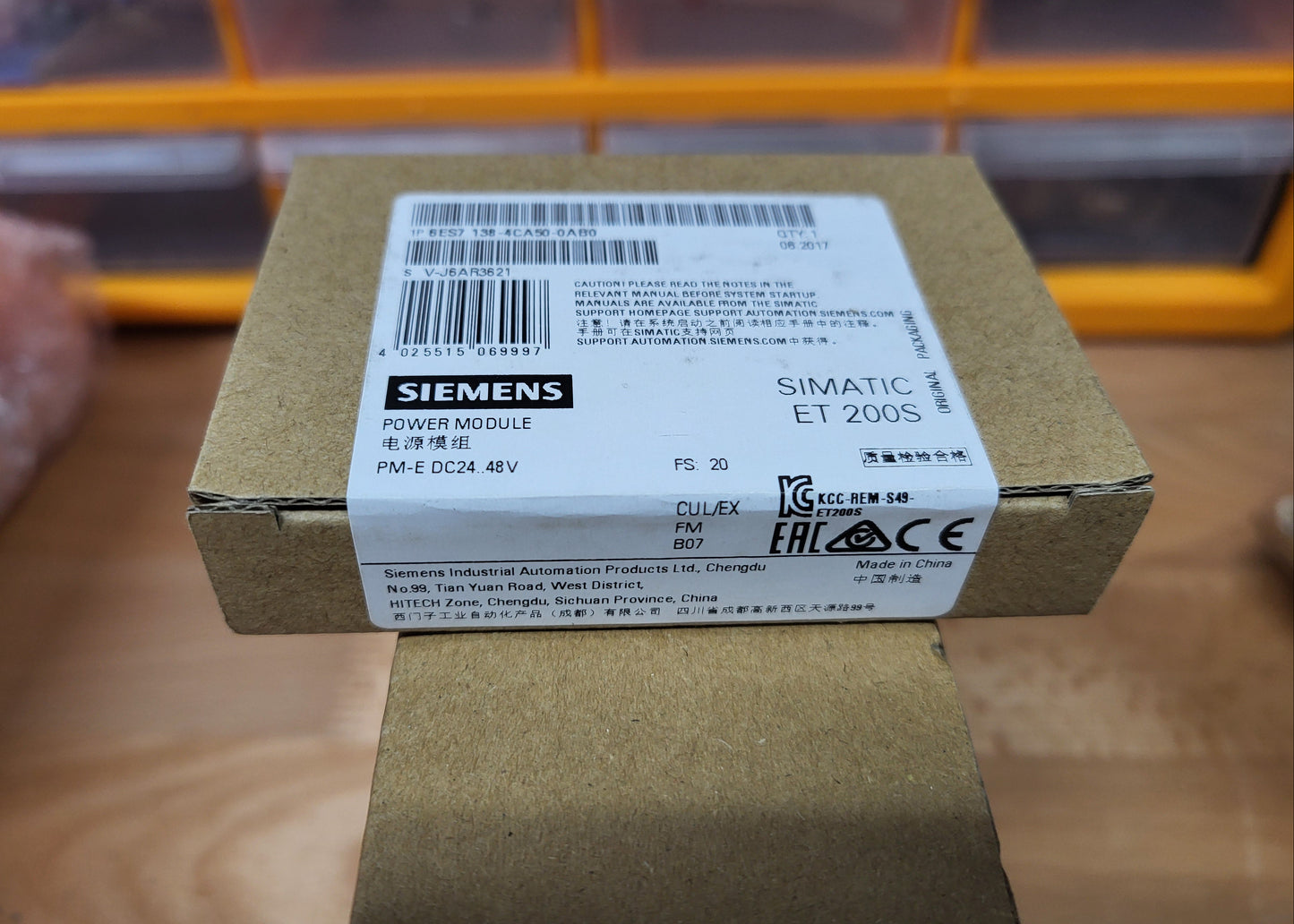 6ES7138-4CA50-0AB0, PM-E FOR ET 200S, teljesítménymodul, Siemens