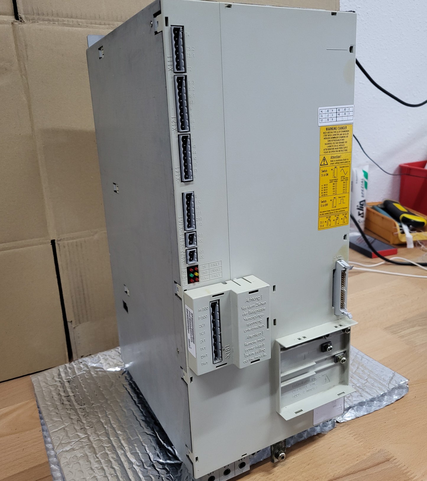 6SN1145-1BA02-0CA1, SIMODRIVE 611 E/R-modul, 36/47kW, Siemens