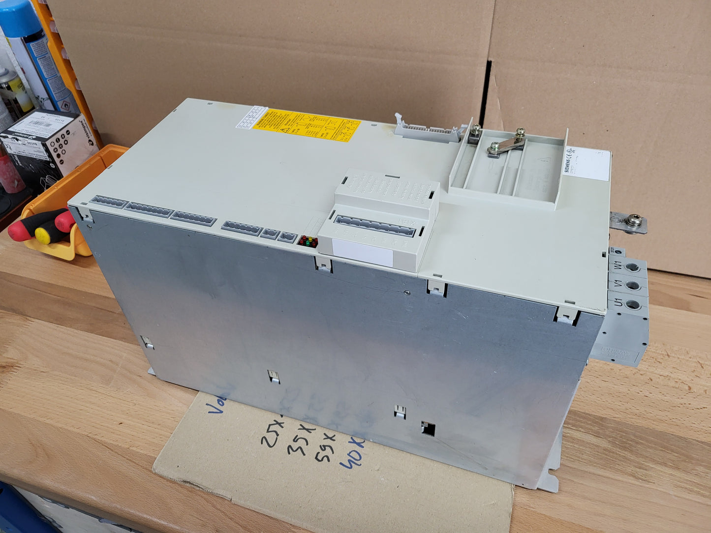6SN1145-1BA02-0CA1, SIMODRIVE 611 E/R-modul, 36/47kW, Siemens