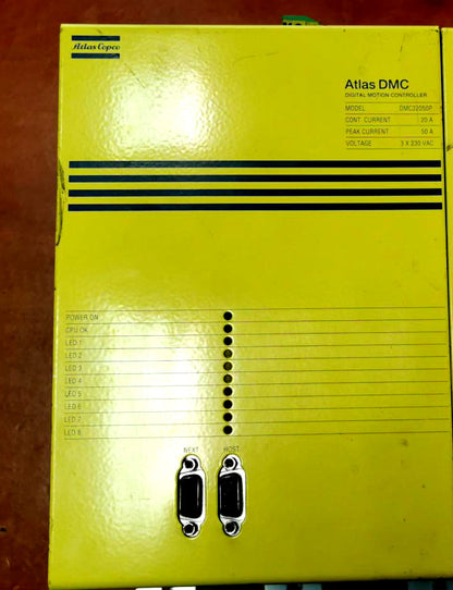 DMC32050P-0, Atlas Copco, digitális mozgásszabályzó, szervo hajtás, 20A