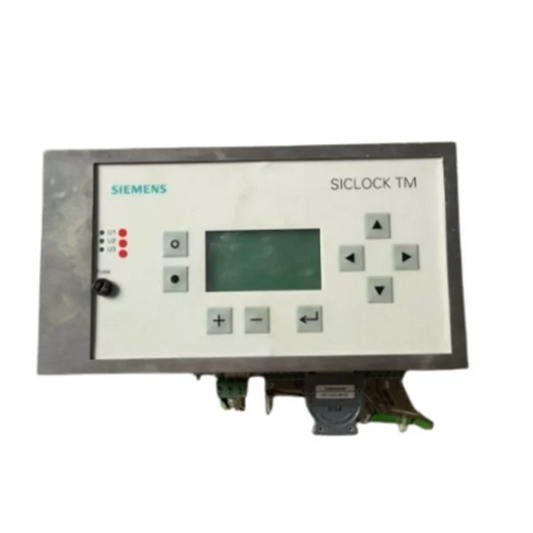 2XV9450-1AR22, SICLOCK üzemközponti ipari óra, Siemens