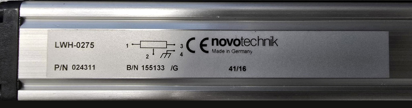 LWH-0275, potenciometriás jeladó, helyzetérzékelő, Novotechnik