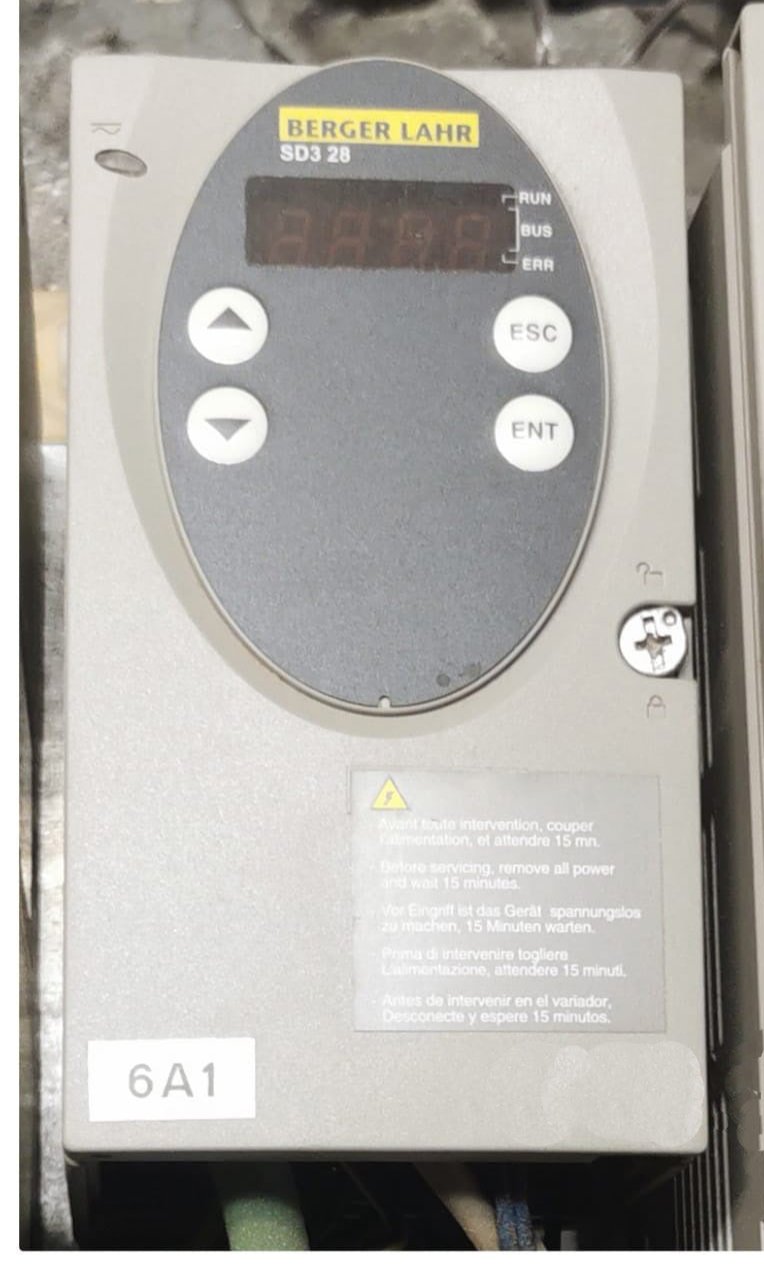 SD328AU68S2, Lexium SD3-sorozat, léptetőmotor-hajtás (Schneider - Berger Lahr), 0.42kW