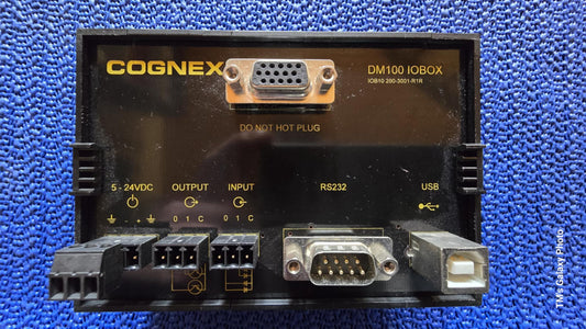 DM100 ioBOX, IOB10-200-300-R1R, Cognex, Dataman, i/o module