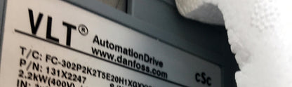 131X2247, Danfoss, frekvenciaváltó, 2.2kW