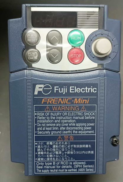 FRN0.2C2S-2MY, Fuji Frenic frequency inverter, 0.57kVA, 1.5A