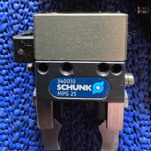 340010, MPG25, párhuzamos megfogó, pneumatikus szorító, Schunk
