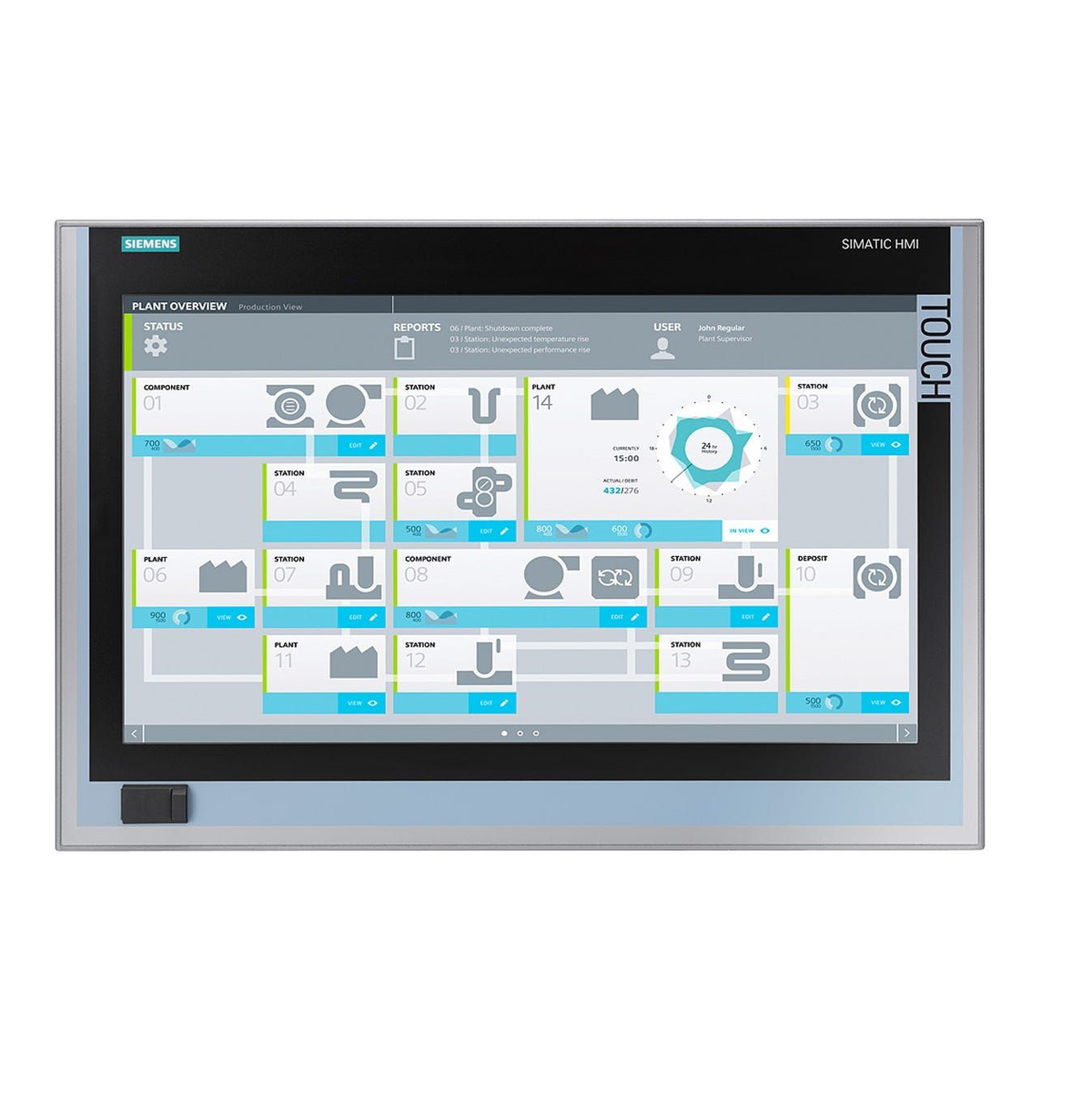 6AV7260-2JN41-1FC6, SIMATIC IPC677D Panel PC, Siemens
