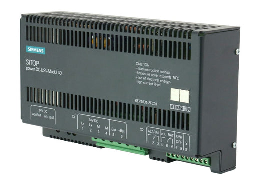6EP1931-2FC01, Sitop Power DC-USV- Module 40, tápegység, Siemens