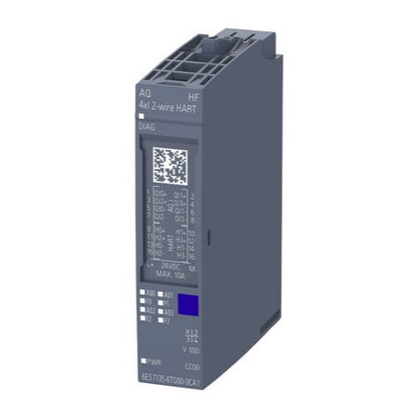 6ES7135-6TD00-0CA1, SIMATIC ET 200SP, Analóg HART kimeneti modul, Siemens