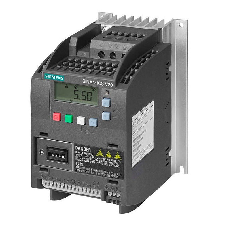 6SL3210-5BE25-5UV0, SINAMICS V20, 5,5 kW-os frekvenciaváltó, Siemens
