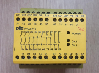 PNOZX10 24VDC, 774709, Pilz Sicherheitsrelais