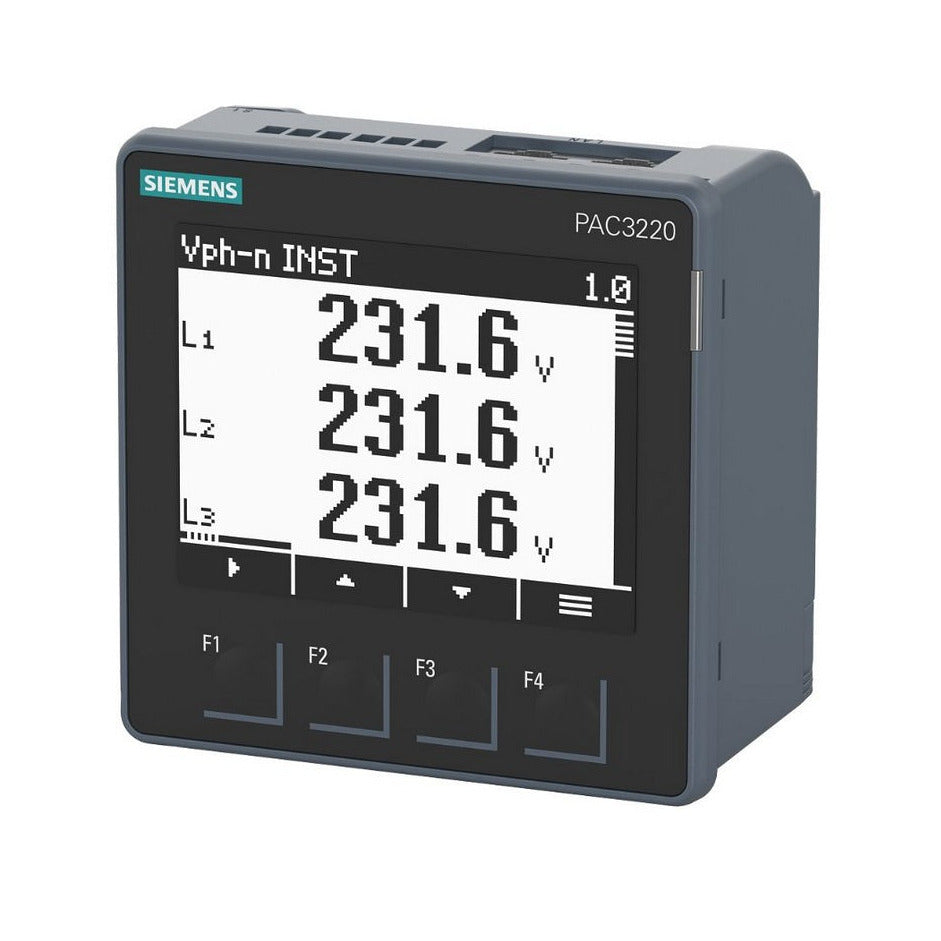 7KM3220-1BA01-1EA0, SENTRON PAC3220, digitális műszer, Siemens