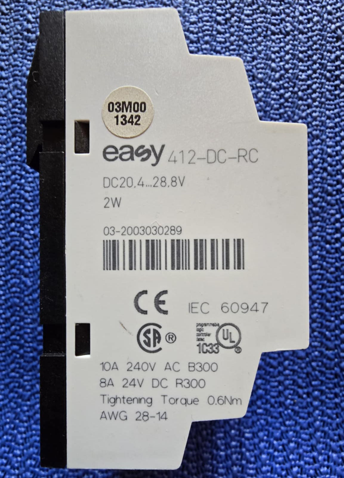 412-DC-RC, Steuerrelais, Moeller Easy