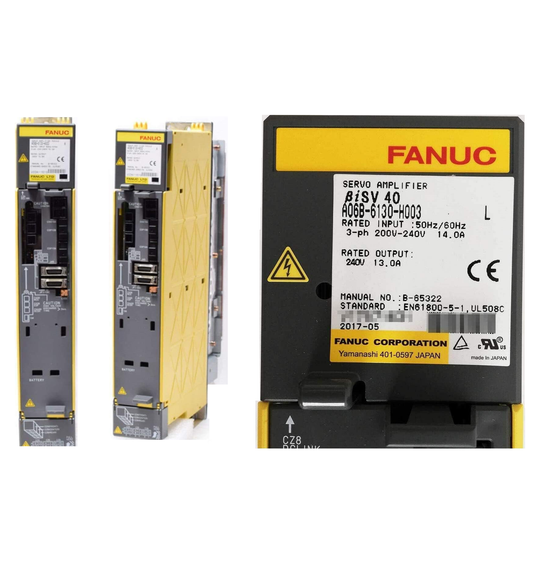 A06B-6130-H003, βiSV40, szervo hajtásmodul, 13A, FANUC