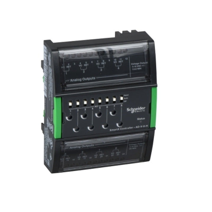 AO-V-8H, 8-channel I/O expansion module, Schneider Electric