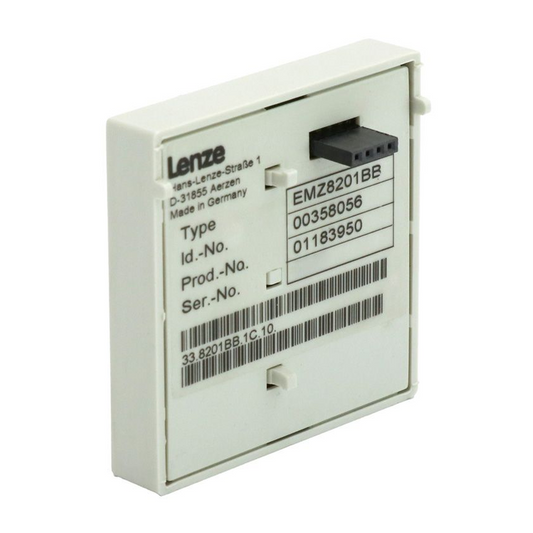 EMZ8201BB, vezérlőmodul / billentyűzet, Lenze