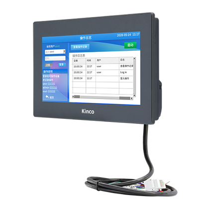 G100E‑LRF، 10" انکیپسلیٹڈ ڈسپلے، IP65، 1024x600، Kinco