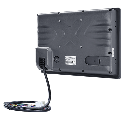 G100E‑LRF، 10" انکیپسلیٹڈ ڈسپلے، IP65، 1024x600، Kinco