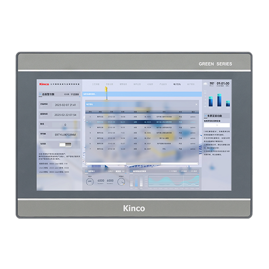 G2101E, HMI, 10.1”-os TFT LCD kijelző, 1024x600, Kinco