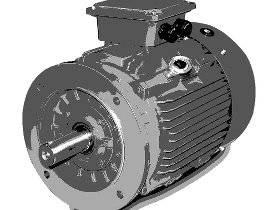 GM225M, 45 kW, Seipee Industrie-Elektromotor
