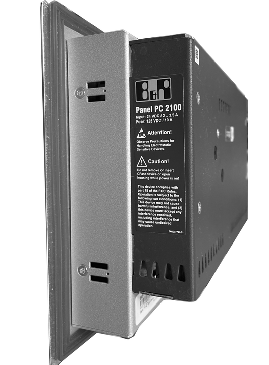 5PC9:212824.011-01 (PC2100), B&amp;R IPC module with or without 5AP1120.0573-C01 hmi display