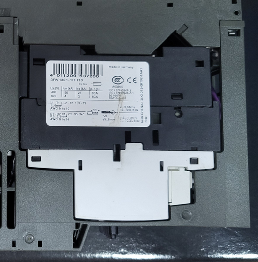 3RV1321-1HH10, Sirius Leistungsschalter, 8A, Siemens