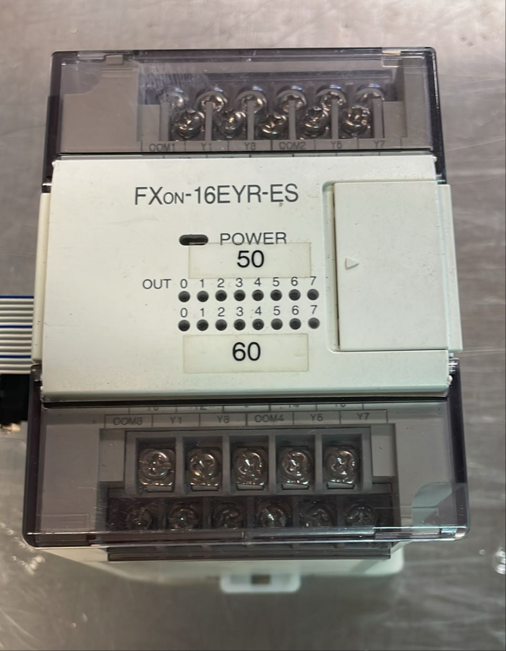 FXon-16EYR-ES/UL, PLC, FX2N moduláris bővítő egység, 16 relékimenettel, Melsec-F sorozat, Mitsubishi