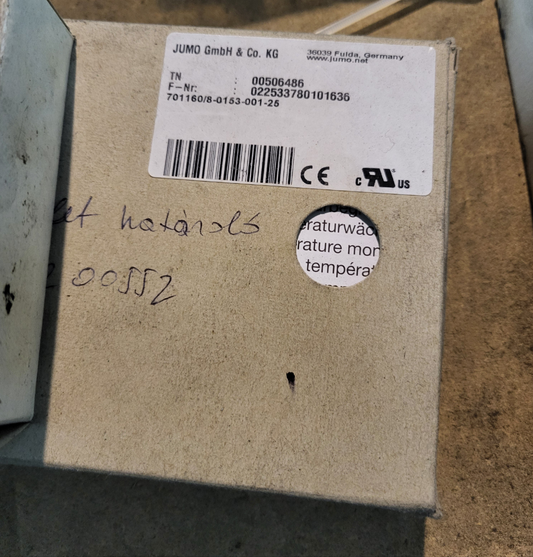 00506486, Jumo, Temperaturbegrenzer