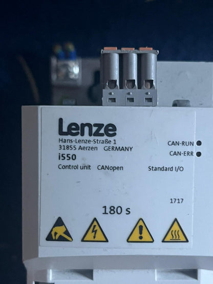 I5DAE155B10010000S, i550 cabinet-sorozat, Lenze vector frekvenciaváltó, 0.55kW