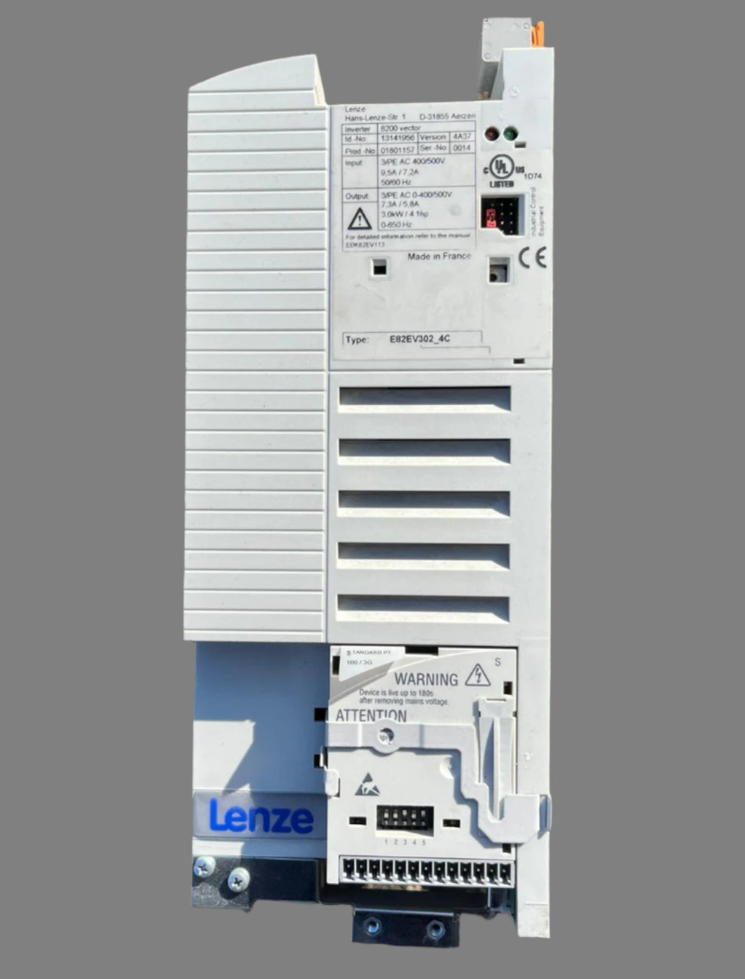 E82EV302_4C, Lenze inverter, 5.8A, 3kW
