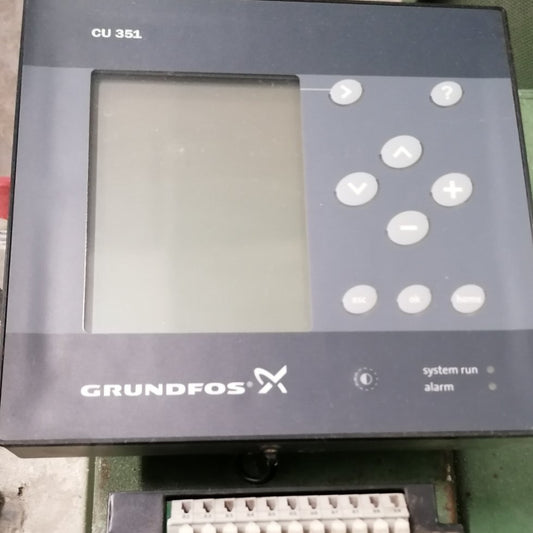 CU3510, pump control panel, Grundfos