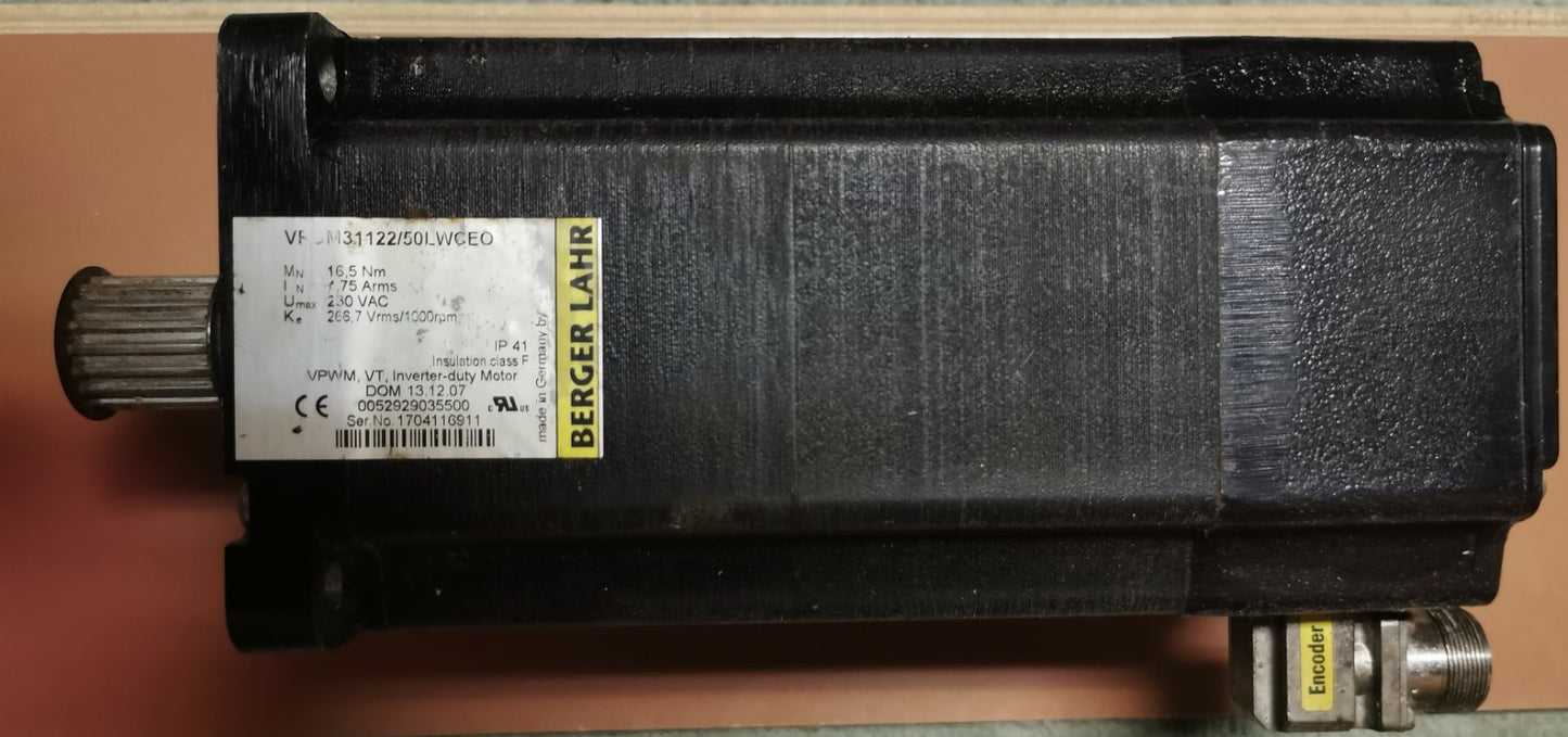 VRDM31122/50LWCEO, Berger Lahr, léptetőmotor, 16.5Nm
