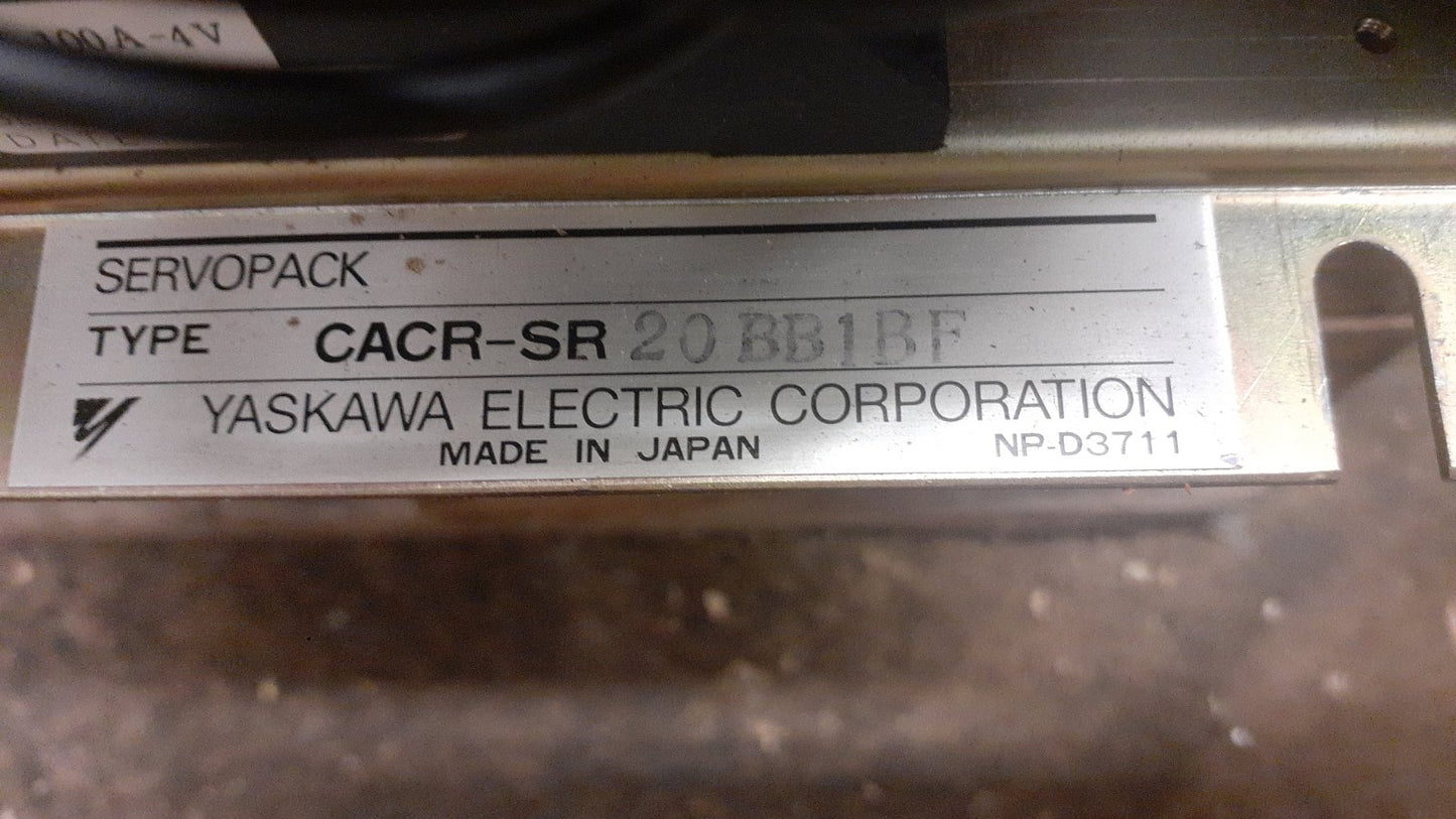 CACR-SR20BB1BF, Yaskawa, Yasnac, AC servo drive, 2kW