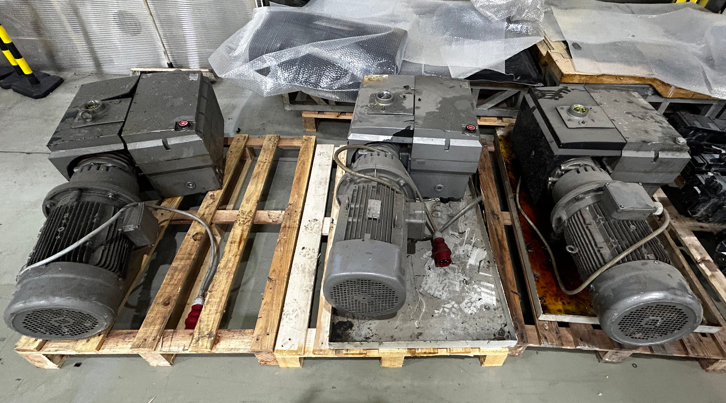 U4.250SA/K, forgólapátos vákuumszivattyú, Becker, 5.4kW / 7.55kW