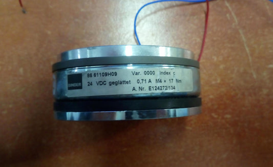 8661109H09, Binder, permanent magnet brake, for servo motor