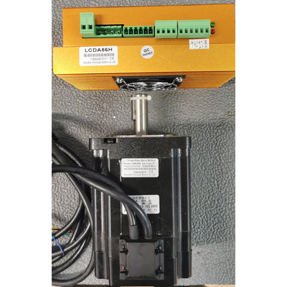 LCDA86H szervo vezérlő+LC86H298 szervo motor, 6.5Nm, Lichuan Easy
