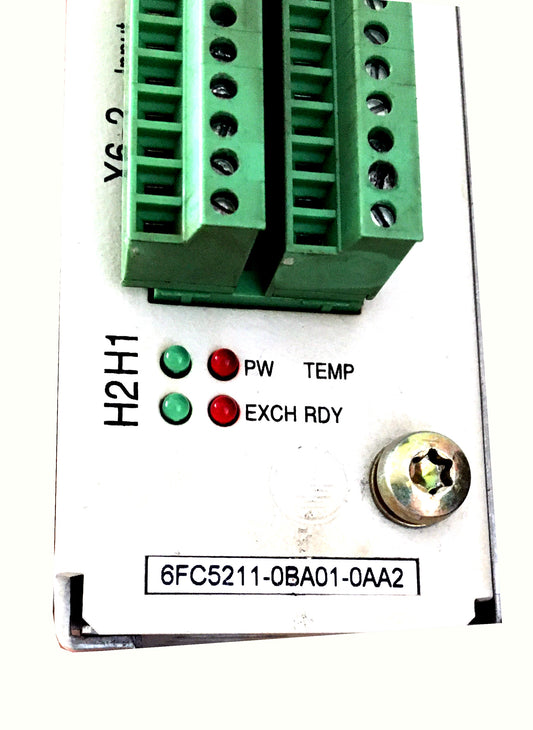 6FC5211-0BA01-0AA2, SINUMERIK I/O, analog drive interface card, for 4 axes