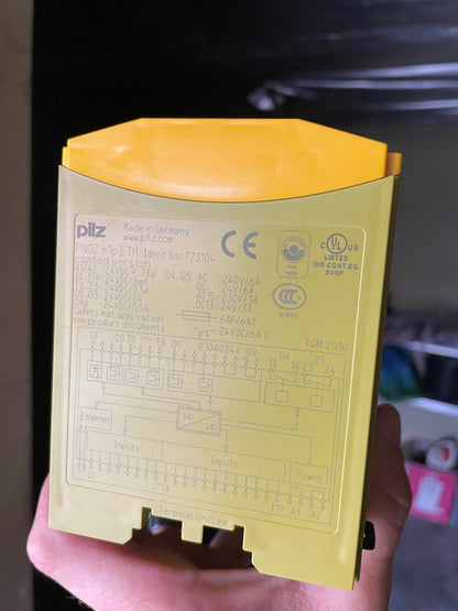 773104, Pilz, PNOZ m1p ETH coated version, safety module