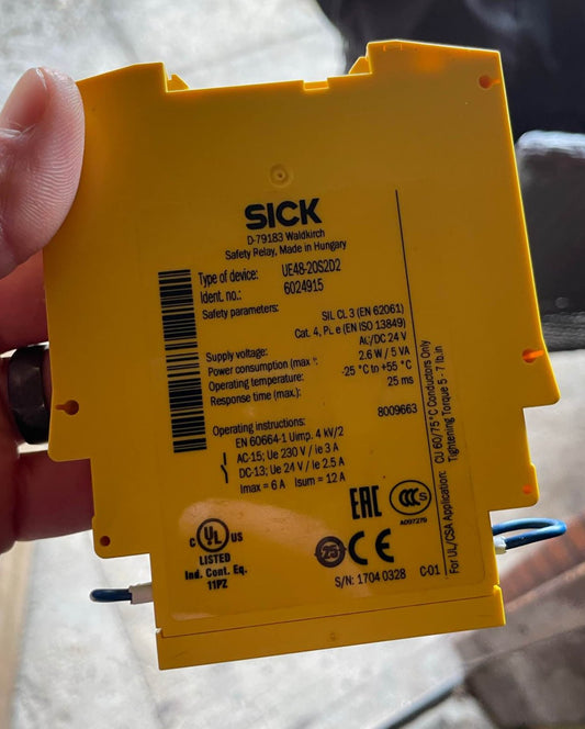 6024915, Sick-Sicherheitsrelais, UE48-2OS2D2